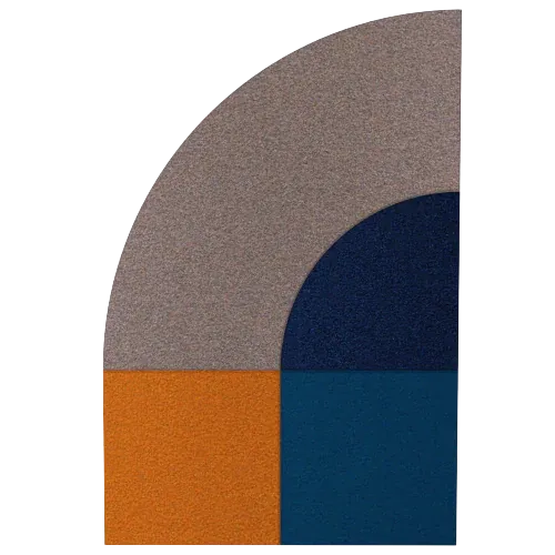 Acoustic Wall Art Panels FAN 2 beetle on white background Decormania UK